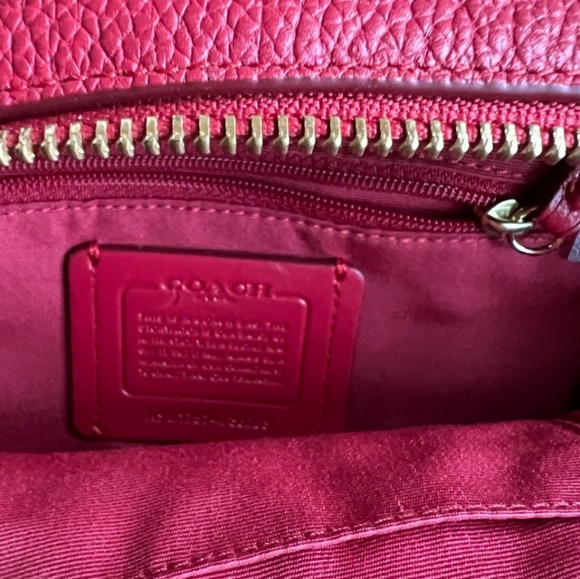 COACH RED PENNIE MINI BACKPACK - Picture 5 of 7